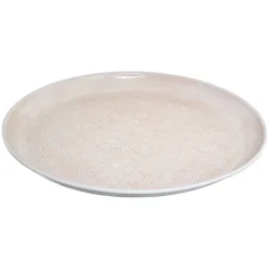 Plateau rond métal 41cm - Rose blush- 5five