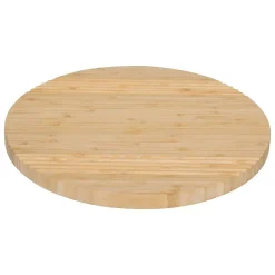 Plateau tournant en bambou D35cm - Beige- 5five