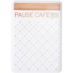 Plateau 30x22 cm Blanc Scandi Nature - 5Five