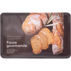 Plateau 45x30 cm Noir Black Edition - 5Five