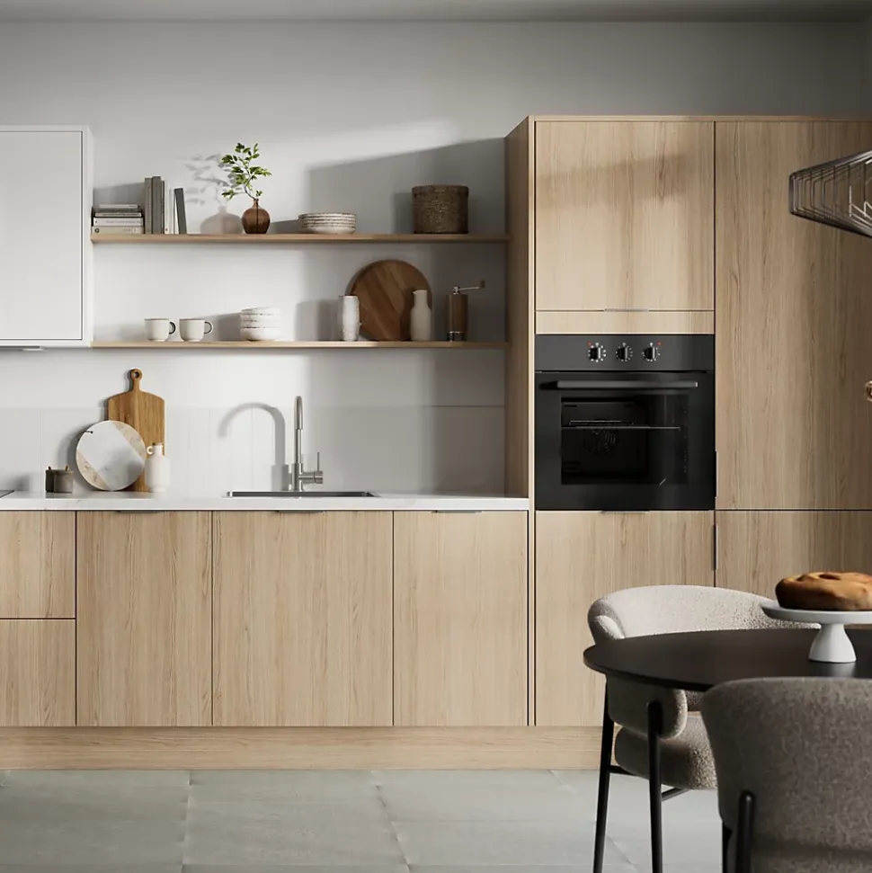 Plinthe de cuisine Elcot blanc H.15 x l.240 x ép.1,6 cm GoodHome