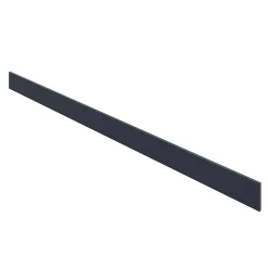 Plinthe de cuisine Goodhome Garcinia et Stevia bleu mat H. 15 cm x l. 2.4 m x Ep. 16 mm