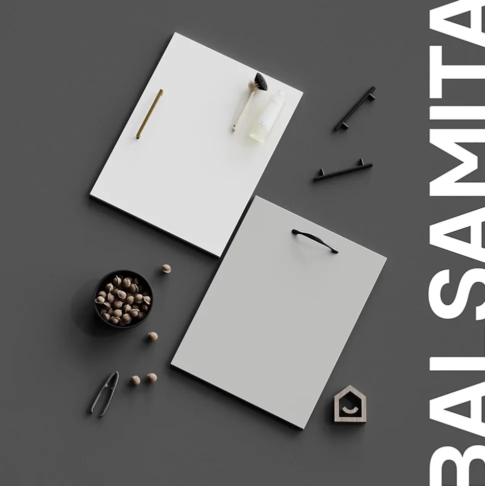 Plinthe de cuisine Goodhome Balsamita Blanc H. 15 cm x l. 2.4 m x Ep. 16 mm