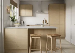 Plinthe de cuisine GoodHome Garcinia effet chêne H. 15 cm x l. 2,4 m x Ép. 16 mm