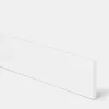 Plinthe de cuisine Goodhome Artemisia blanc H. 15 cm x l. 2.4 m x Ep. 16 mm