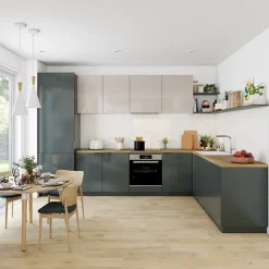 Plinthe de cuisine Palma cachemire brillant H.15 x l.240 x Ep.1,8 cm