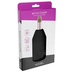 Pochette réfrigérante vin et champagne High Tech Noir - Fresh par Koala