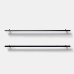 Poignée de meuble de cuisine GoodHome Annatto noir L. 51 cm, 2 pièces