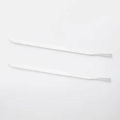 Poignée de meuble de cuisine GoodHome Andali Argent 59.7, 2 pièces