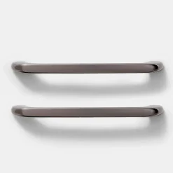 Poignée de meuble de cuisine GoodHome Condio Argent L. 22.5 cm, 2 pièces