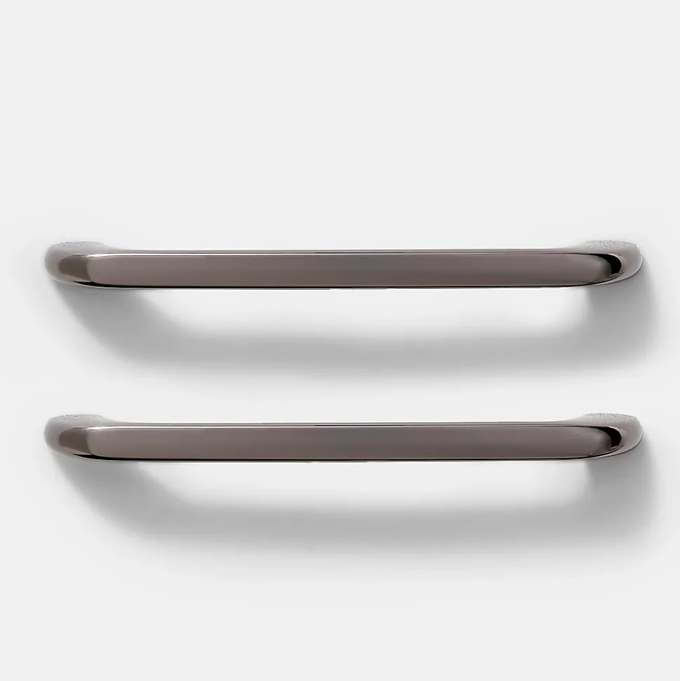 Poignée de meuble de cuisine GoodHome Condio Argent L. 22.5 cm, 2 pièces