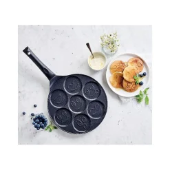 Poêle à blinis 26 cm pour 7 blinis