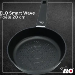 Poêle 20 cm antiadhésive sans PFAS Elo Smart Wave