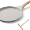 Poêle à crêpes 20 cm polyvalente blanc