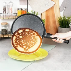 Poêle à Crêpes Granité Black Line 26 cm Antiadhésive