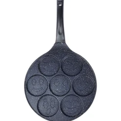 Poêle À Œufs Granit Grande 7 Cavités 27 Cm Antiadhésive Idéale Pour Petits Déjeuners