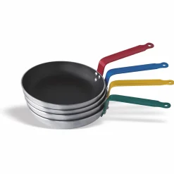 Poêle Anti-Adhésif Queue Jaune 20 à 32 cm - Pujadas - l0.1- L0.1- P0.1- h0.1- Aluminium