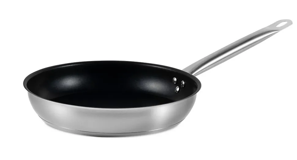 Poêle Antiadhésive Inox First - Lot de 6 - Pujadas - l0.1- L0.1- P0.1- h5- Acier Inoxydable