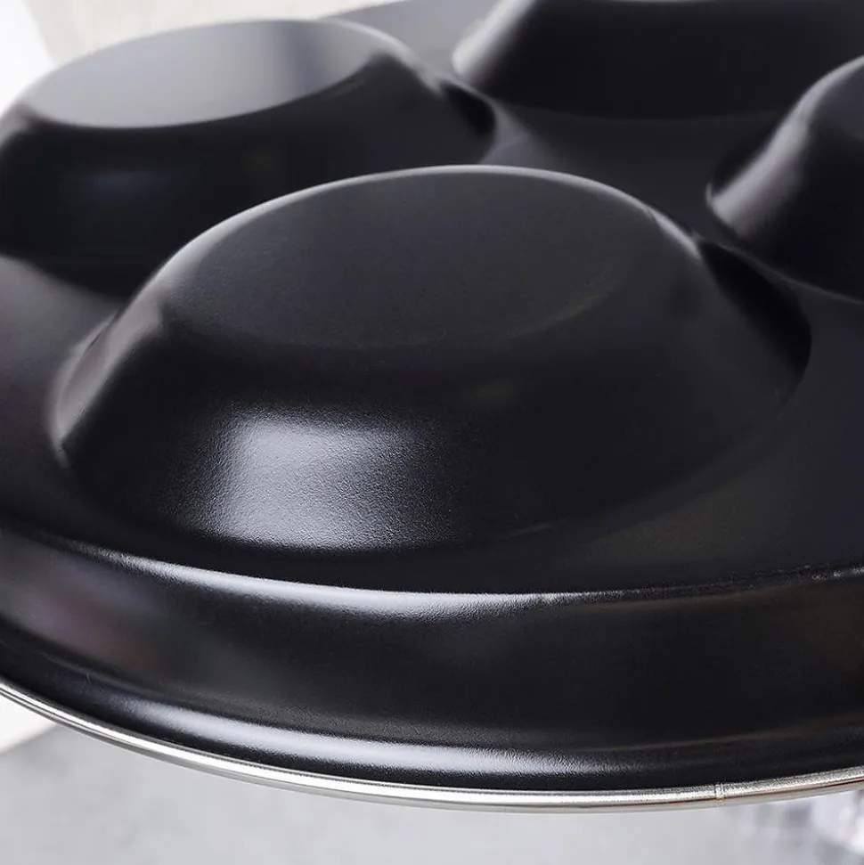 Poêle Antiadhésive Pour Œufs Avec 4 Alvéoles De 25 Cm