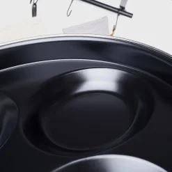 Poêle Antiadhésive Pour Œufs Avec 4 Alvéoles De 25 Cm