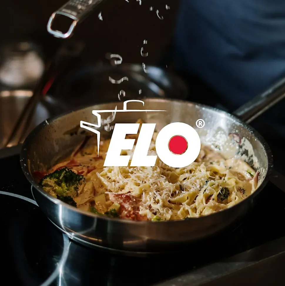 Poêle en acier inoxydable 18/10 24 cm Elo Relief Solution