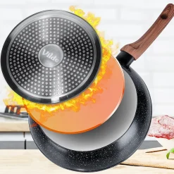 Poêle En Aluminium À Revêtement Granit Antiadhésif 26 Cm Blackwood