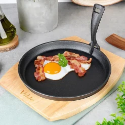 Poêle En Fonte Avec Planche De Service Cast Line 22 Cm