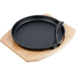 Poêle En Fonte Avec Planche De Service Cast Line 22 Cm