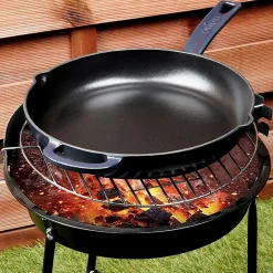 Poêle En Fonte Émaillée Litina 28 Cm Polyvalente Pour Cuisson