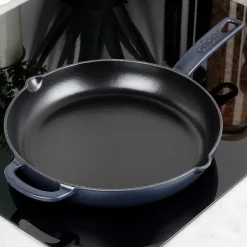 Poêle En Fonte Émaillée Litina 28 Cm Polyvalente Pour Cuisson