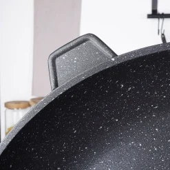 Poêle Granit 32 Cm Grande Robuste Antiadhésive Pour Cuisiniers Exigeants Performante