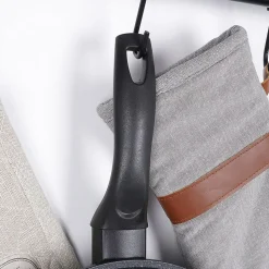 Poêle Granit GRANDE 28 cm Avec Couvercle En Verre Durable Antiadhésive Pour Cuisiniers Domestiques