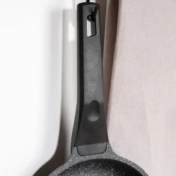 Poêle Granit Grande 18 cm Revêtement Pfluon Granit Antiadhésive Pour Cuisine Saine Débutants