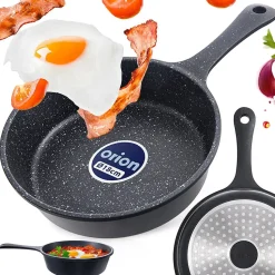 Poêle Granit Grande en Aluminium 18 cm 1 L Antiadhésif