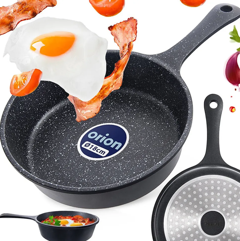 Poêle Granit Grande en Aluminium 18 cm 1 L Antiadhésif