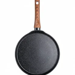 Poêle plate à revêtement granit 24 cm