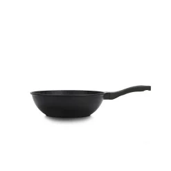 Poêle Wok 30 cm en fonte Royalty Line RLBW30M