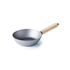 Poêle wok en acier carbone 20cm gris Beka 13970244