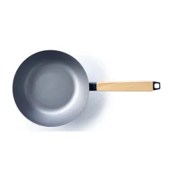 Poêle wok en acier carbone 20cm gris Beka 13970244