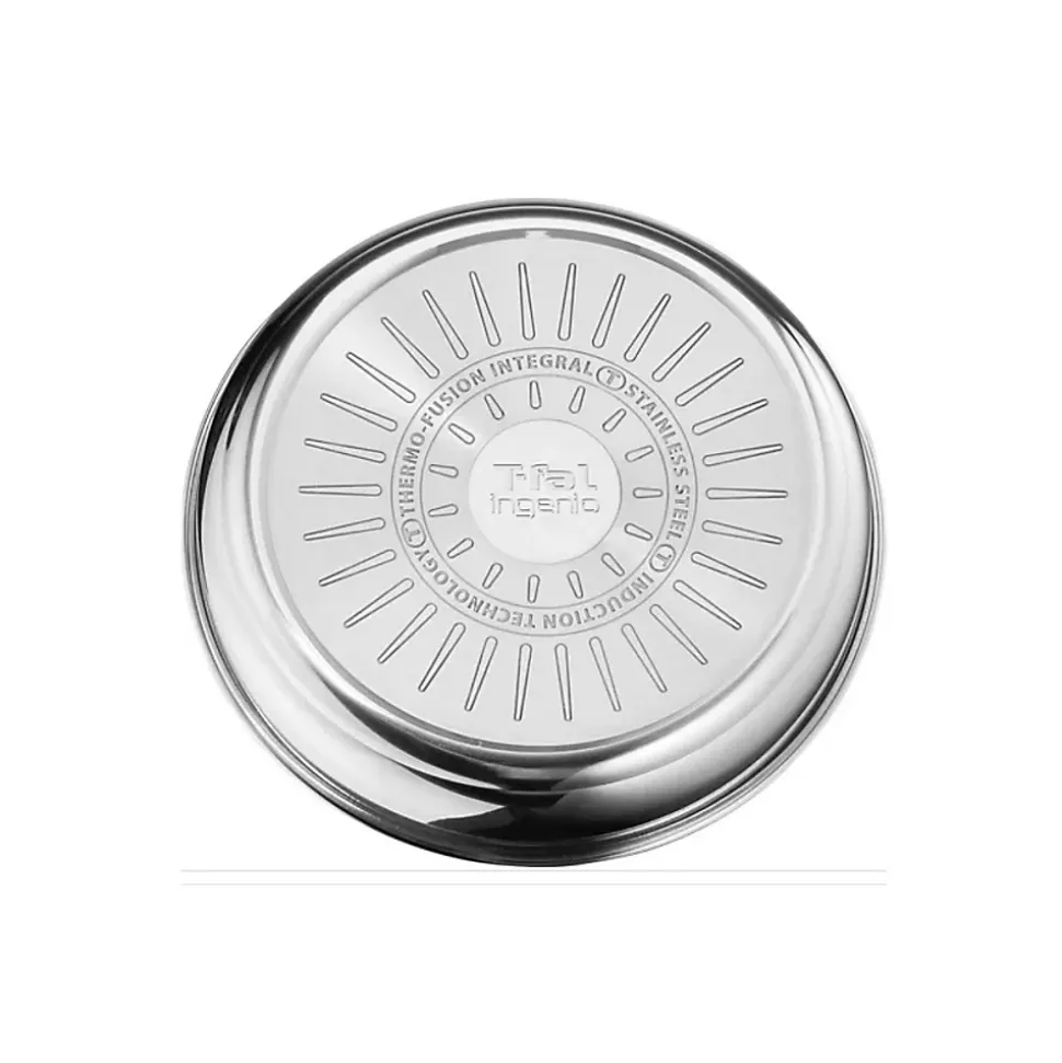 Poêle wok acier inoxydable 26cm Tefal L9737702 ingenio préférence