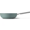 Poêle wok 30cm vert émeraude mat Smeg WOF3002EGM