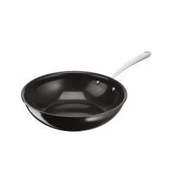 Poêle wok en aluminium 28cm noir Lagostina 010275041828 desideria
