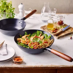 Poêle wok fer émaillé 28cm Beka 100225 mandala