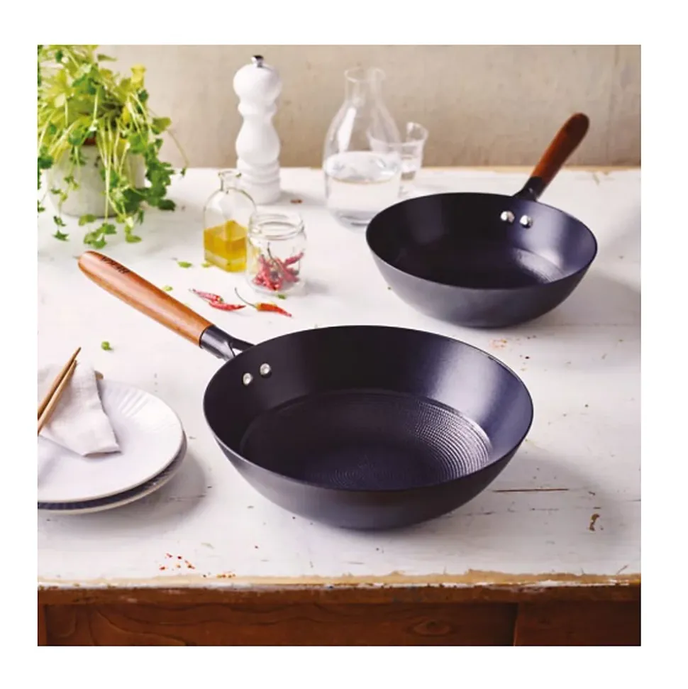 Poêle wok fer émaillé 24cm Beka 100224 mandala