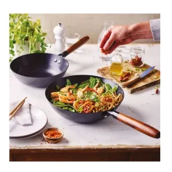 Poêle wok fer émaillé 24cm Beka 100224 mandala