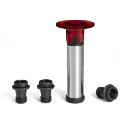 Pompe à vide avec 3 bouchons - par Chef & Sommelier