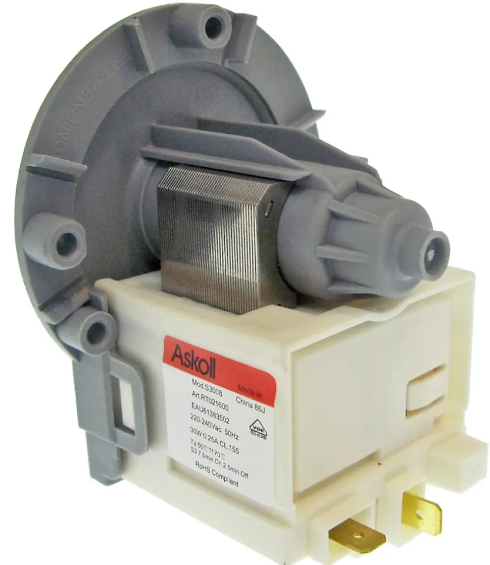 Pompe de vidande DP025-208 pour lave linge LG - EAU61383502