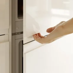 Porte de colonne de cuisine Garcinia blanc brillant L. 60 cm x H. 130 cm GoodHome