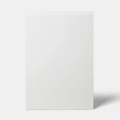 Porte de colonne de cuisine Garcinia blanc brillant L. 60 cm x H. 87 cm GoodHome