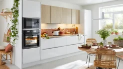 Porte de colonne de cuisine Stevia blanc L. 60 cm x H. 45 cm GoodHome